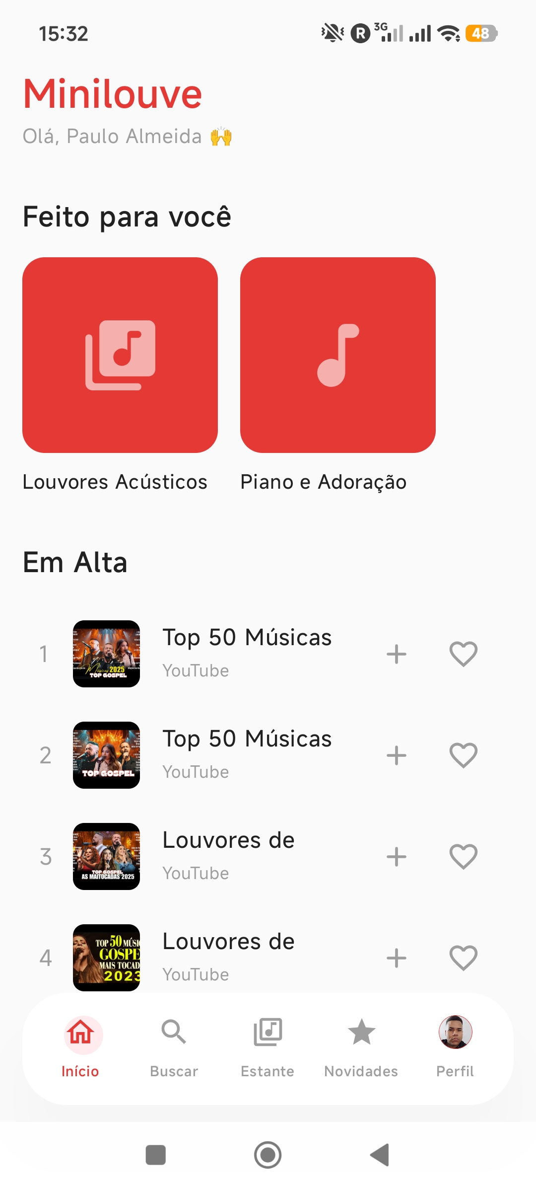 Demonstração do Minilouve App